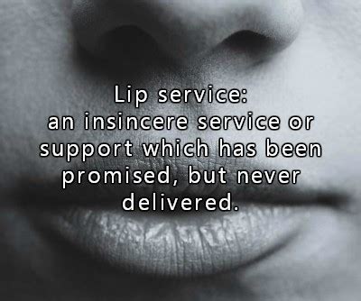 What S The Meaning Of Lip Service It Interview Guide