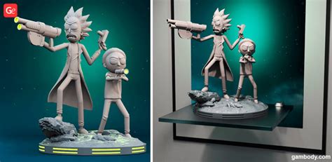 Top Rick Morty Models For D Printing You Ll Love To Make