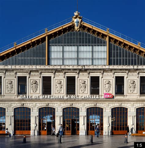 Bahnhof Marseille Saint Charles Panoramastreetline