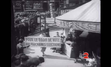 C Tait Le Avril Les Femmes Obtenaient Le Droit De Vote Vl M Dia