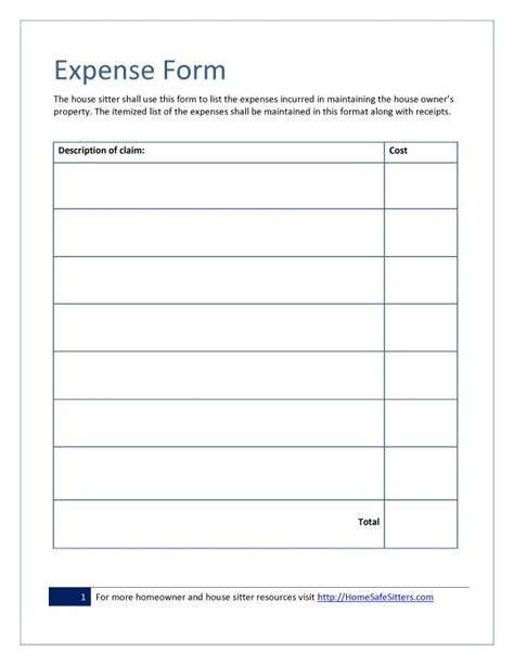 Pet expense claim form | Home free, Report card template ...