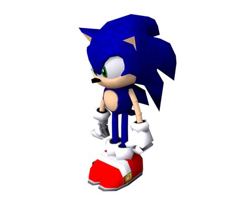 Dreamcast Sonic Adventure Sonic The Hedgehog The Models Resource