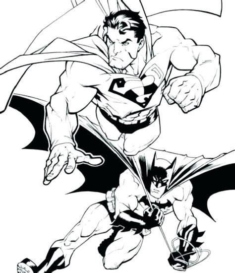 Batman Vs Superman Logo Coloring Pages At