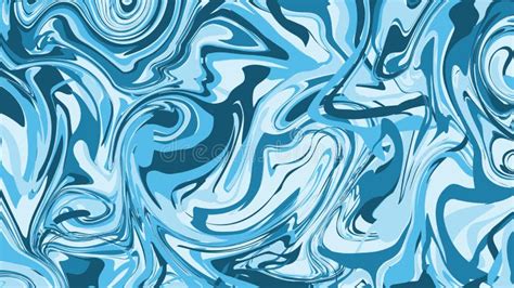Fondo Abstracto Moderno Líquido Azul Mezcla De Tonos Azules