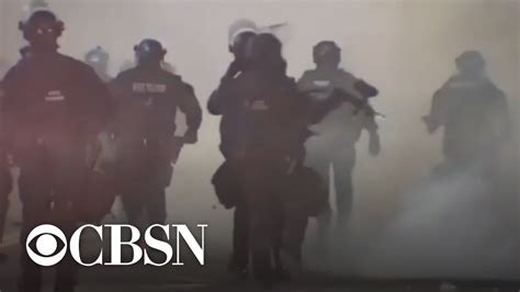 Federal Agents Use Tear Gas To Clear Out Demonstrators During Clashes