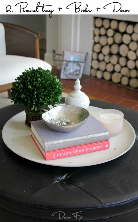 Decorative Round Trays For Coffee Tables Coffee Table Design Ideas