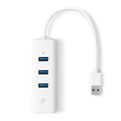 Ue330 Usb 30 3 Port Hub And Gigabit Ethernet Adapter 2 In 1 Usb