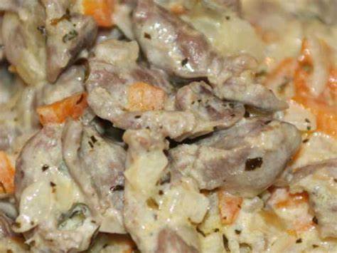 Куриные желудочки в сметане — пошаговый рецепт с фото + отзывы Картинка - Куриные желудочки в сметане — пошаговый рецепт с фото + отзывы