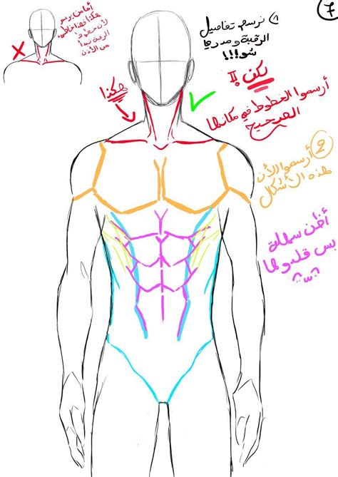How To Draw Male Bodies Anime How To Draw Anime Male Body Step By