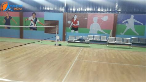 Rr indoor badminton court, thiruvananthapuram, kerala. Indoor Shuttle Badminton Stadium Opened at Gannavaram | News