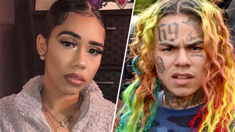 Tekashi 6ix9ines Baby Mama Claims Rapper Would Never Hit Her In