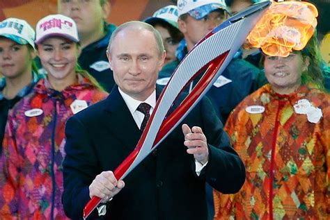 2014 Sochi Winter Olympic Games Putin Crowning Moment Sochi Olympic