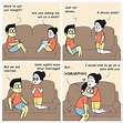 We are So Different But Madly in Love - 30 Relatable Couple Comics ...
