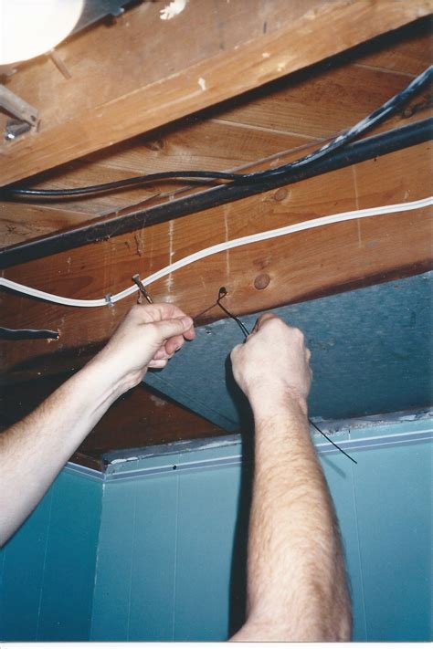 With a suspended ceiling, all you have to do is switch out the tiles. Installing a Suspended Ceiling - Thumb and Hammer