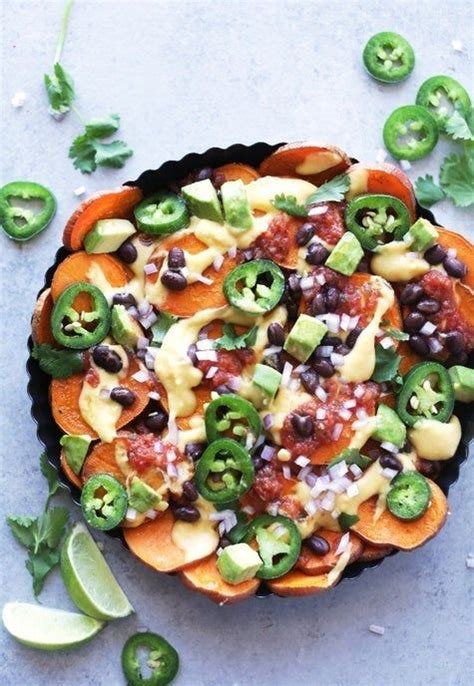 These 30 Comfort Foods Have No Meat Or Dairy But You D Never Know It Sweet Potato Nachos