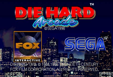 Die Hard Arcade Reviews News Descriptions Walkthrough And System