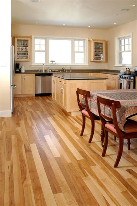 Maple Natural Maple Hardwood Floors Engineered Hardwood Light Colors