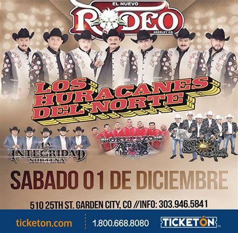 Huracanes Del Norte Garden City Tickets Boletos Nuevo Rodeo