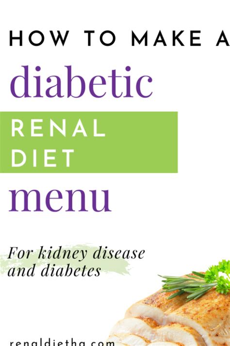 Low protein diets for chronic kidney disease in non diabetic adults. Following a diabetic renal diet for chronic kidney disease ...