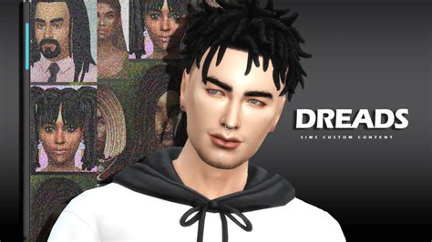 Unique Dreads Cc For Your Males And Females In The Sims 4 Snootysims