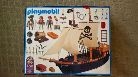 Playmobil Skull Pirate Ship Released Almost Complete For Sale Online Ebay