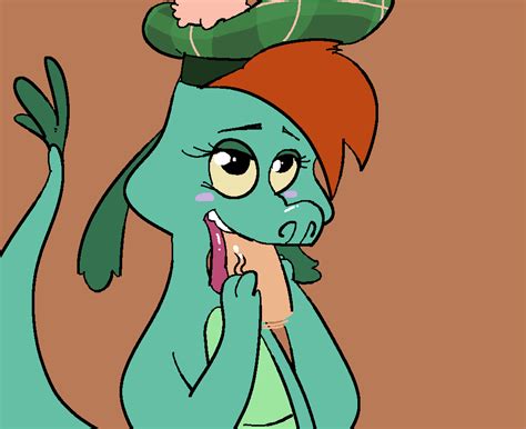 Rule 34 Blush Disembodied Penis Disney Fellatio Female Green Skin Loch Ness Monster Machv99