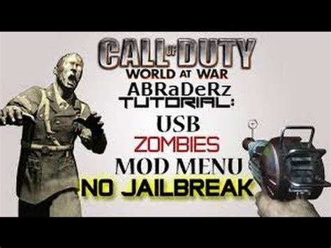 • press l2 + r3 to open the menu • press square to select the mods you want • press circle to close the menu. W@W Mod Menu USB (ZOMBIES) (PS3) *No Jailbreak or BYPASS ...