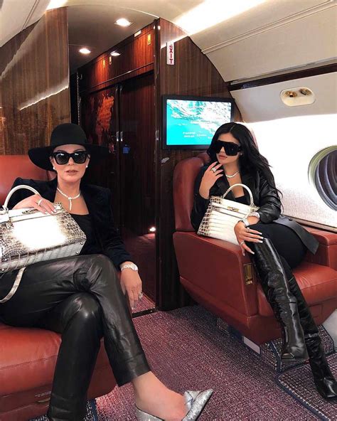 Kris And Kylie Jenners Matching Work Bags Are Actually Super Rare
