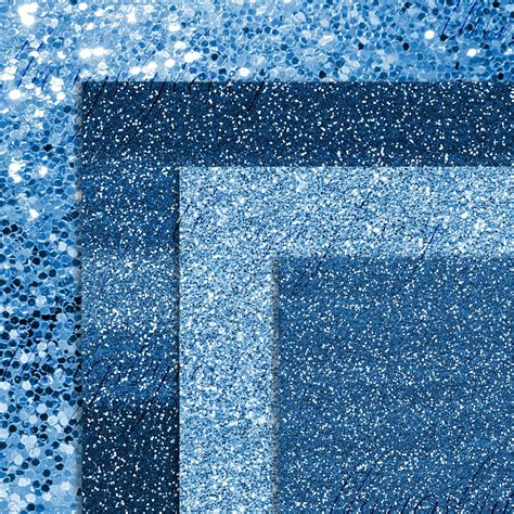 42 Royal Blue Luxury Shimmer Glitter Digital Papers By Artinsider