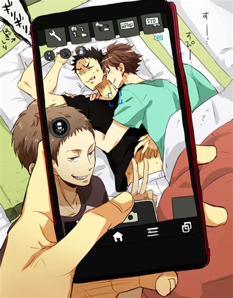 oikawa x iwaizumi haikyuu tsukishima haikyuu haikyuu fanart