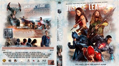 The Dvd Cover For Justice League