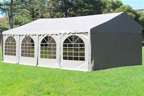 10'x30' outdoor wedding party tent camping shelter gazebo canopy with removable sidewall gazebo bbq pavilion canopy cater events. 26 x 16 White PVC Party Tent Canopy