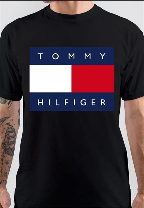 Tommy Hilfiger Black T Shirt Swag Shirts