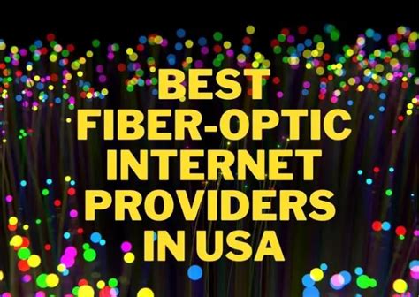 Best 6 Fiber Optic Internet Providers In Usa Compared