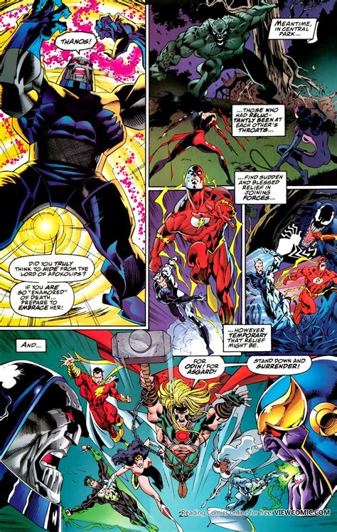 Dc Versus Marvelmarvel Versus Dc 4 Read All Comics Online