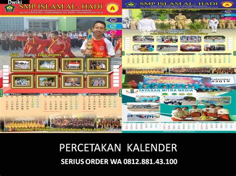 Wa 081288143100 Percetakan Kalender Murah Solo Sragen Boyolali Surakarta