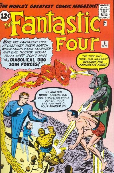 Comic Book Curios Fantastic Four 6 September 1962