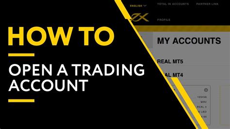 You stated the amount in british pounds. How To Open A Trading Account In A Few Easy Steps | Exness ...