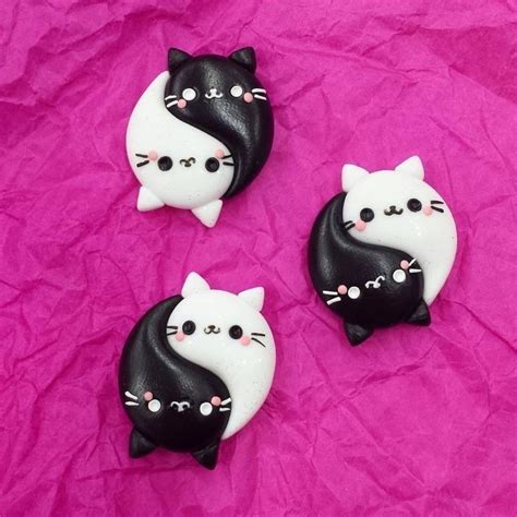Pin By Evemoon Darkside On Marti Polymer Clay Cat Cute Polymer Clay