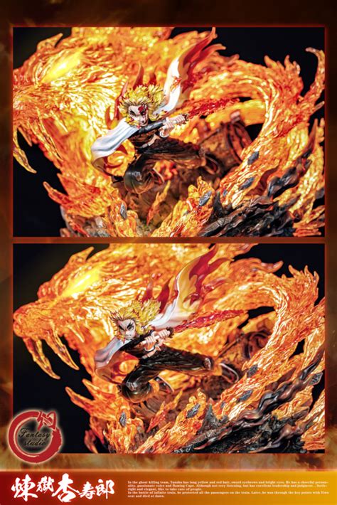 In Stock Fantasy Studio Demon Slayer Rengoku Kyoujurou 16 Scale Resin