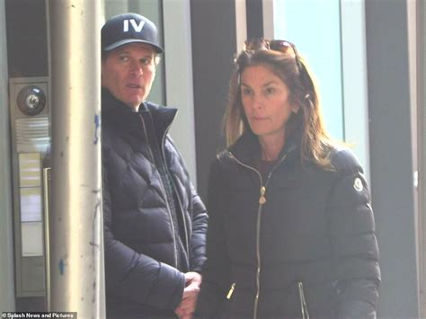 Cindy Crawford And Rande Gerber Looks Stressed Outside Kaias Apartment