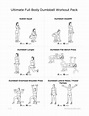 4 Best Images of Printable Dumbbell Workouts For Men - Women Full Body ...