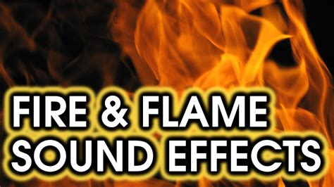 All files are available in both wav and mp3 formats. 10 Fire Burn & Flame Sound Effects High Quality - YouTube