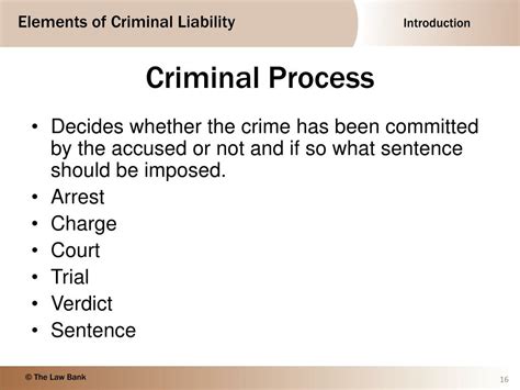 Ppt Elements Of Criminal Liability Powerpoint Presentation Free