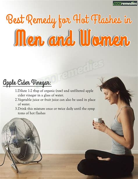 Home Remedies For Hot Flashes In Men And Women Hot Flash Remedies