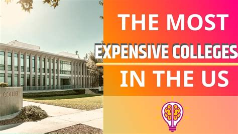Most Expensive Colleges In America Youtube