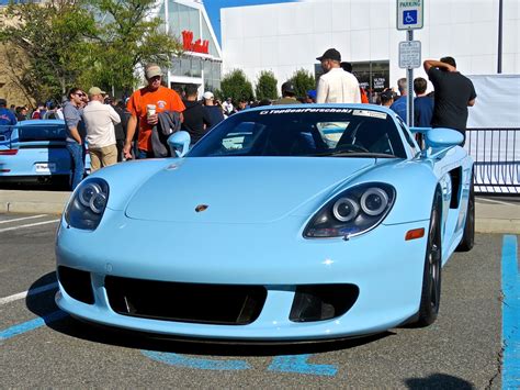 Baby Blue Porsche Carrera Gt At Cars And Caffe Mind Over