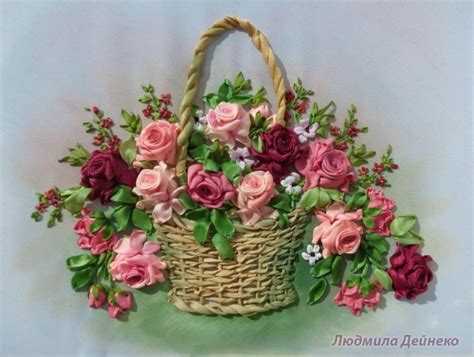 So i thought it would be great to design a pattern that will work for thread painting as well as for ribbon embroidery, and to share it with you. Pin by sharon youell on Silk Ribbon Embroidery | Silk ...