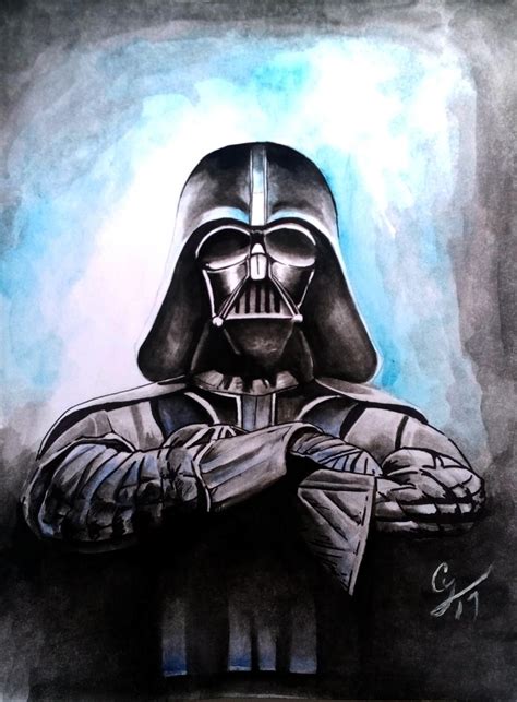 Darth Vader Watercolor By Shuranegro On Deviantart