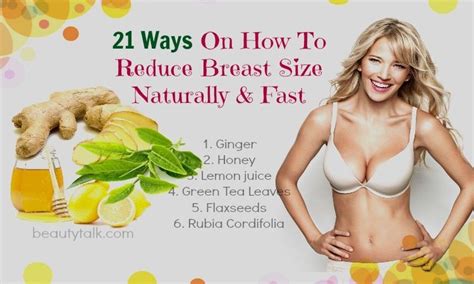 21 Tips How To Reduce Breast Size Without Going Under Knife